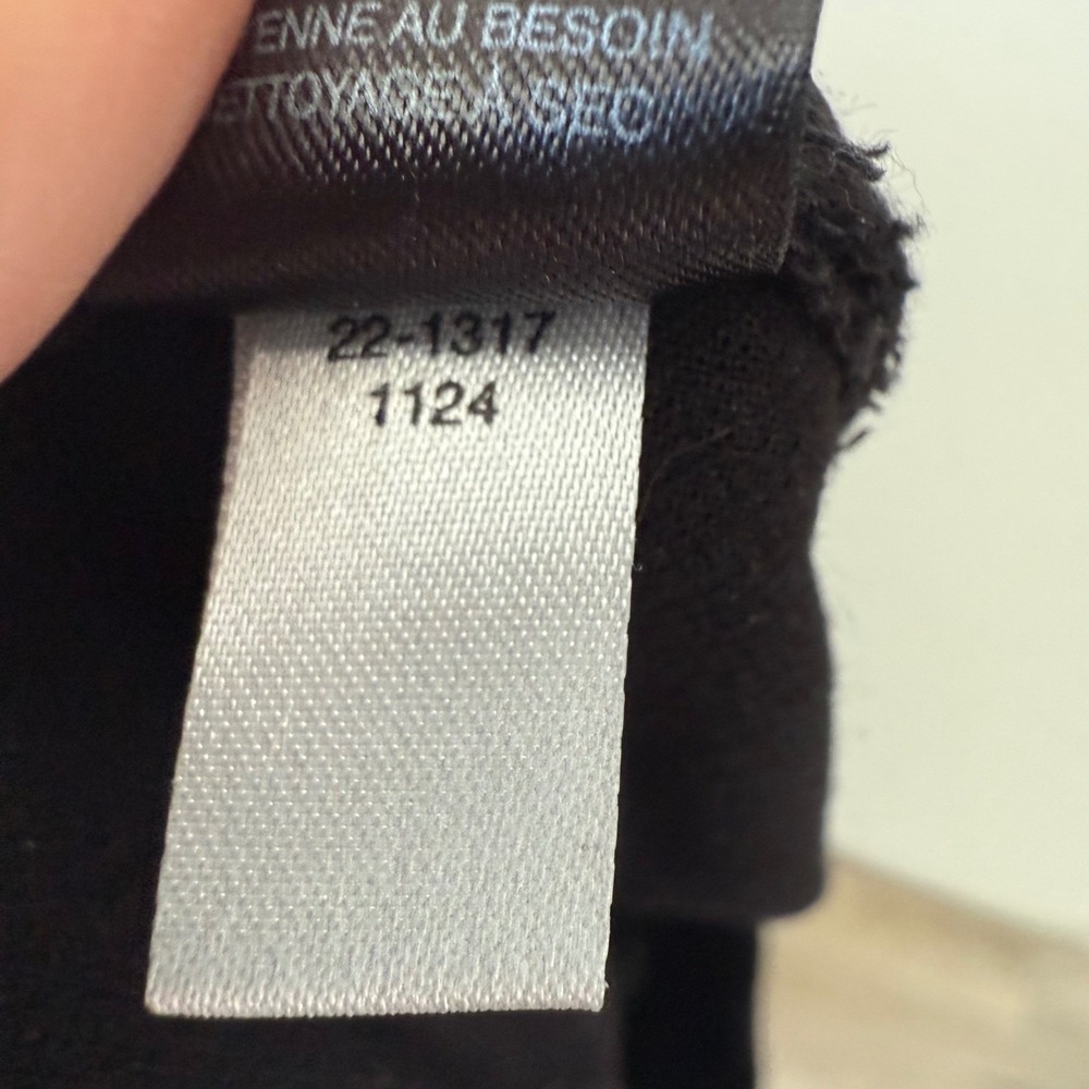 White House Black Market Legacy Modern Boot Stretch Black Career Pants 6R EUC - Picture 8 of 13